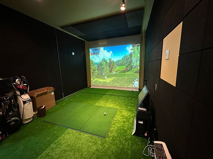 ゴルフランド社製シミュレーションゴルフ「JoyGolf Smart+」を設置